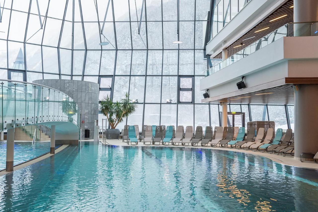 Aqua Dome 4 Sterne Superior Hotel & Tirol Therme Längenfeld Esterno foto